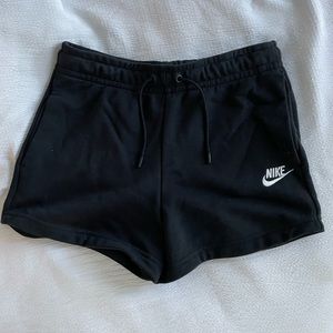 NIKE black sweatshorts!